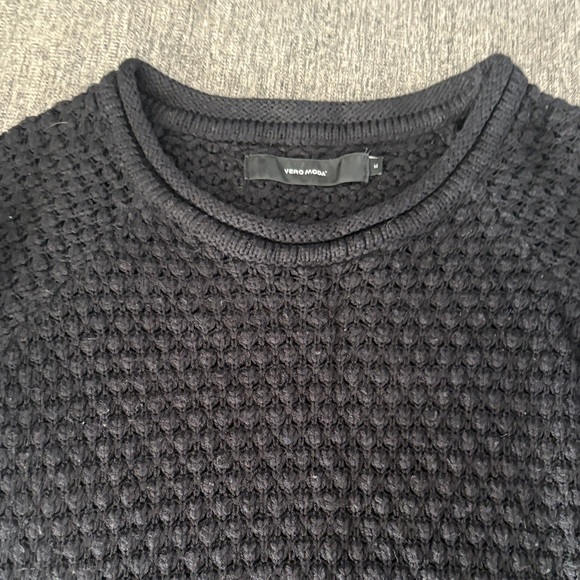 Vero Moda Sweaters - Vero Moda Black Knit Sweater